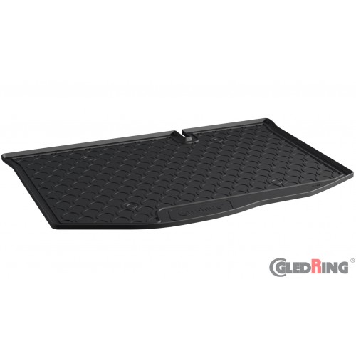 Original Gledring Premium Gummi Kofferraummatte - FORD Fiesta (5-türig, Unterer Boden) 2008-2017
